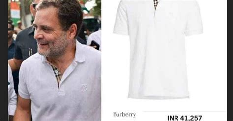 burberry shirts rahul gandhi|burberry t shirt.